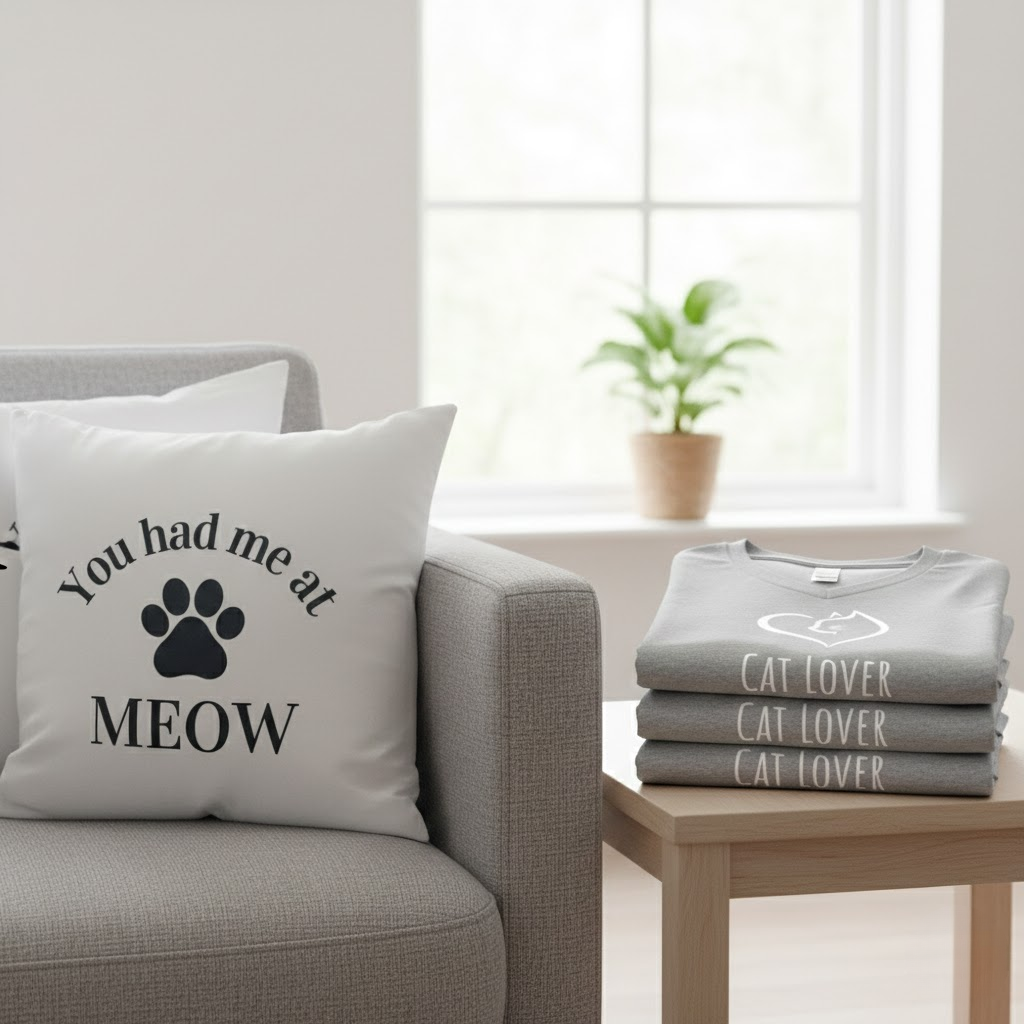 Cat Lover Cozy Set