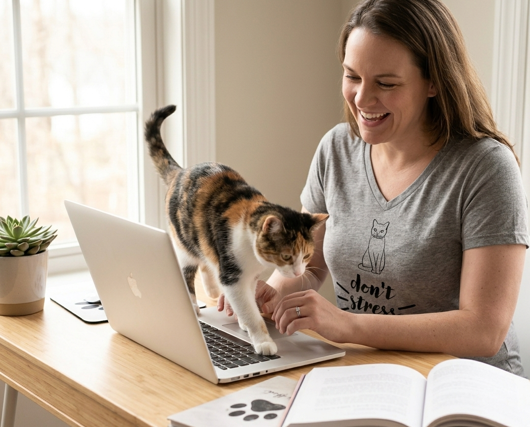 Don't Stress Meowt (Women's T-Shirt)