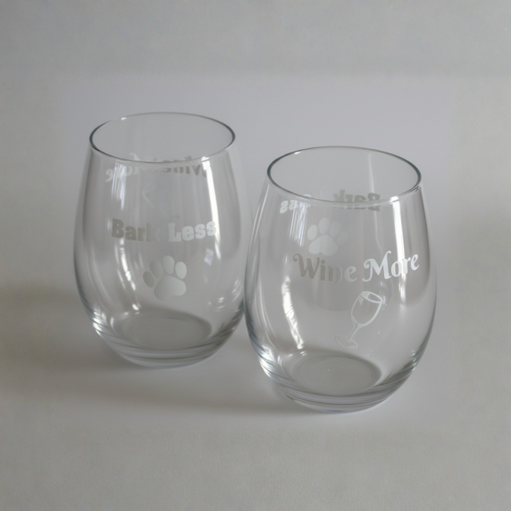 Dog Mom Wine Night Set Bundle