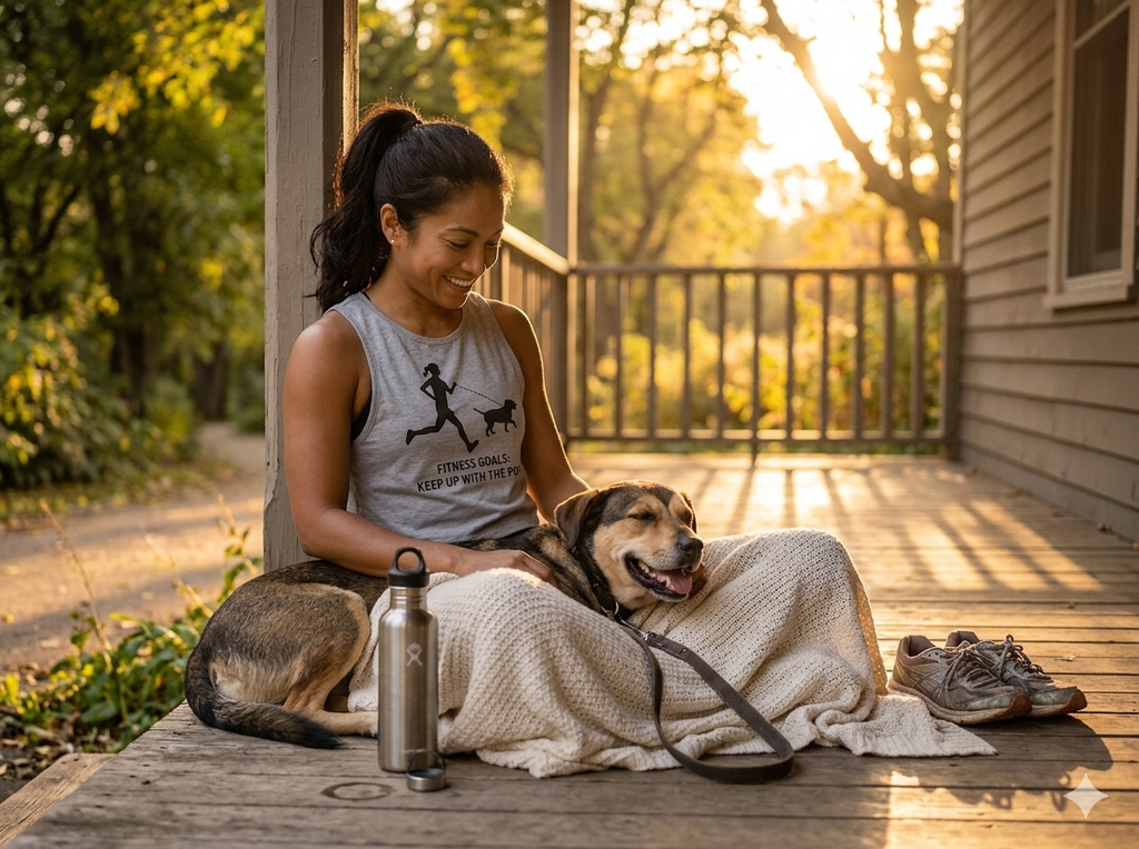 Fitness Goal: Keep Up With the Dog Women’s Tank top
